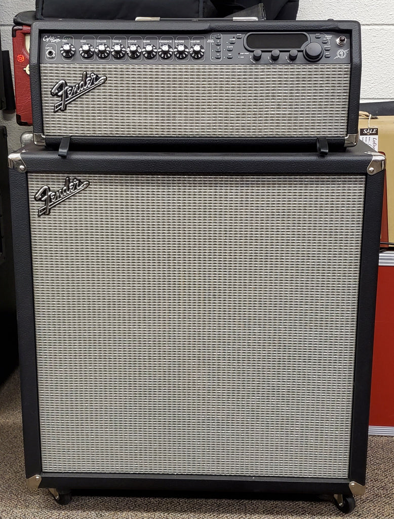 Used Fender Cyber Twin Head and Showman 412s Cabinet image 0