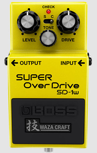 Boss SD-1w Super Overdrive Waza Craft image 0