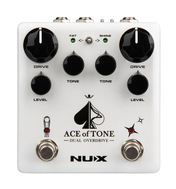 NUX Ace Of Tone Verdugo Series Dual Overdrive Pedal