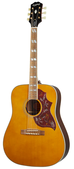 Epiphone Hummingbird Acoustic Electric - Aged Antique Natural Gloss