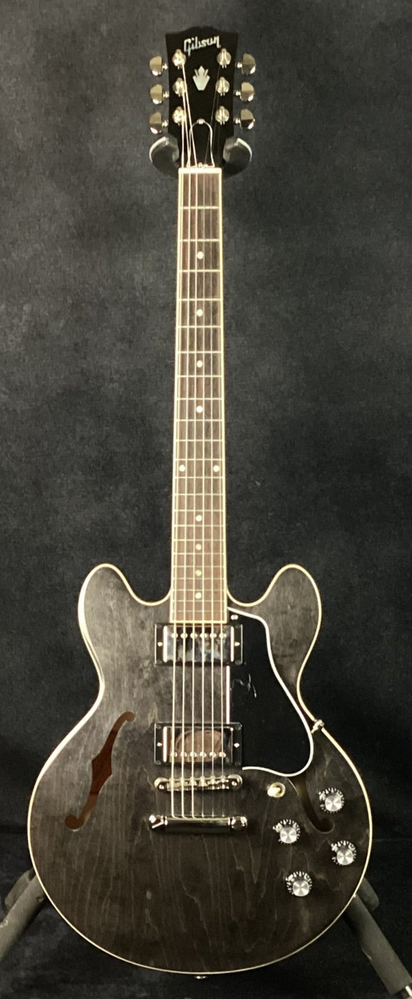 USED Gibson ES-339 Electric Guitar Transparent Ebony