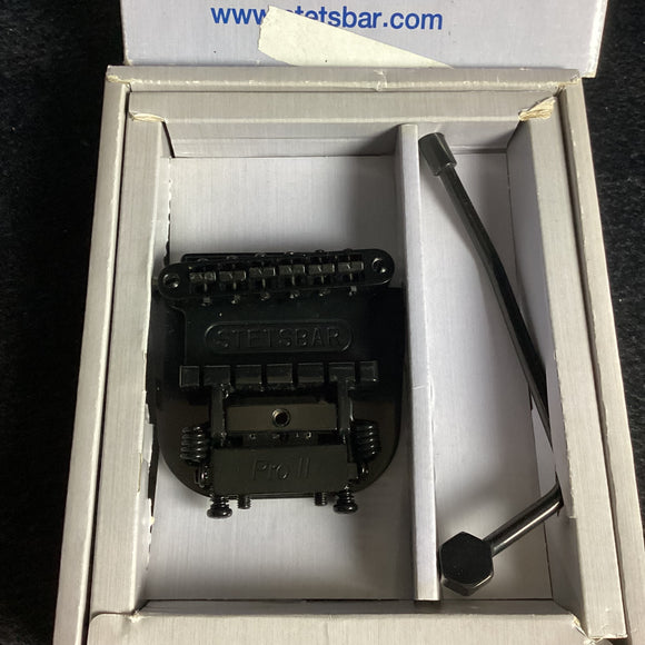 USED Stetsbar S-Type Tremolo Bridge Black