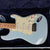 USED Fender FSR Standard Stratocaster Guitar and Matching Blues Junior Amp Set Daphne Blue