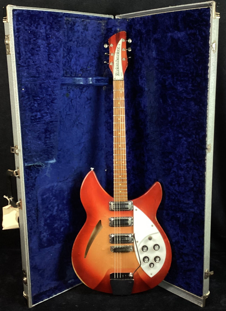 USED 1966 Rickenbacker 345 Electric Guitar Fireglo