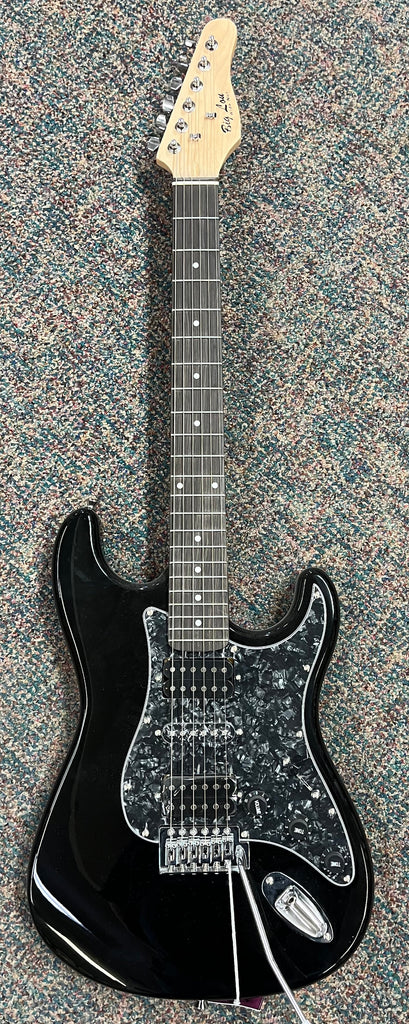 USED Big Lou Cobra HSH Electric Guitar - Black