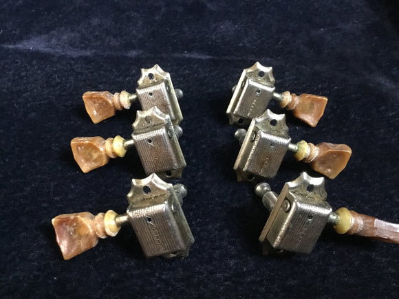 USED 1960 Gibson Single Line Double Ring Kluson Guitar Tuners