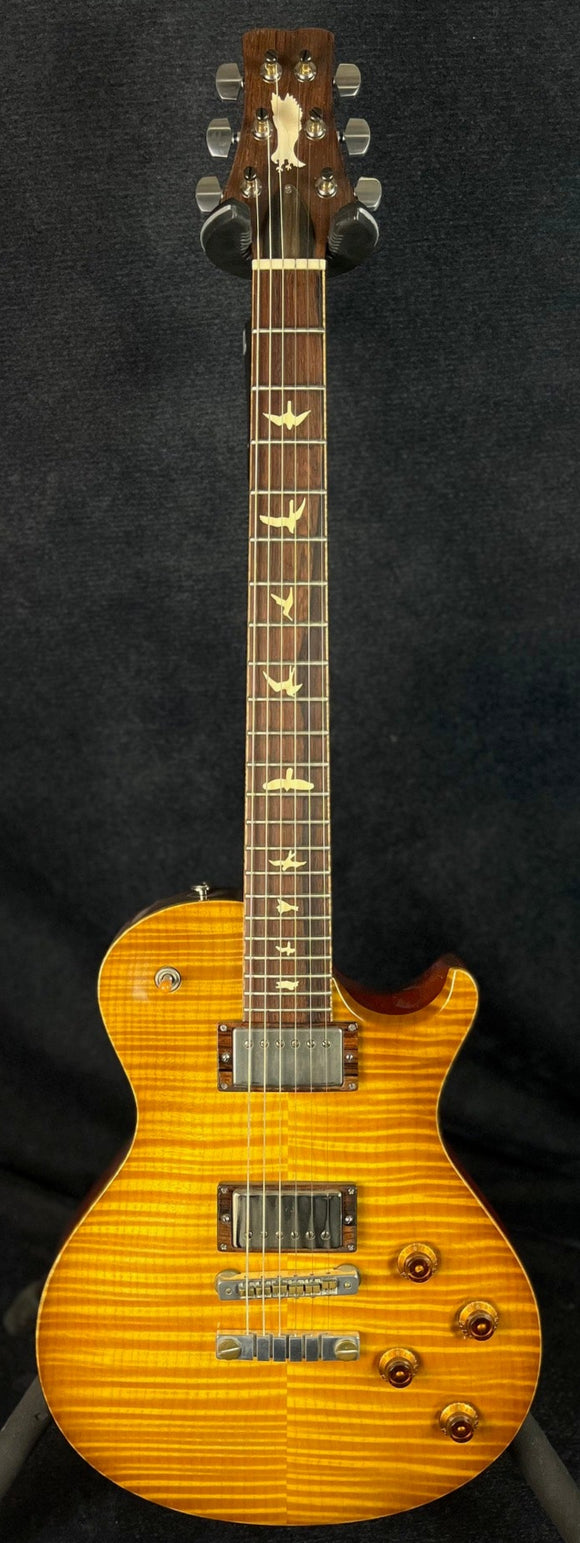 USED Paul Reed Smith Private Stock Singlecut Electric Guitar - Transparent Yellow