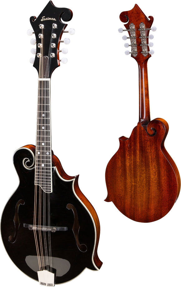 Eastman MD415 Black F Style Mandolin