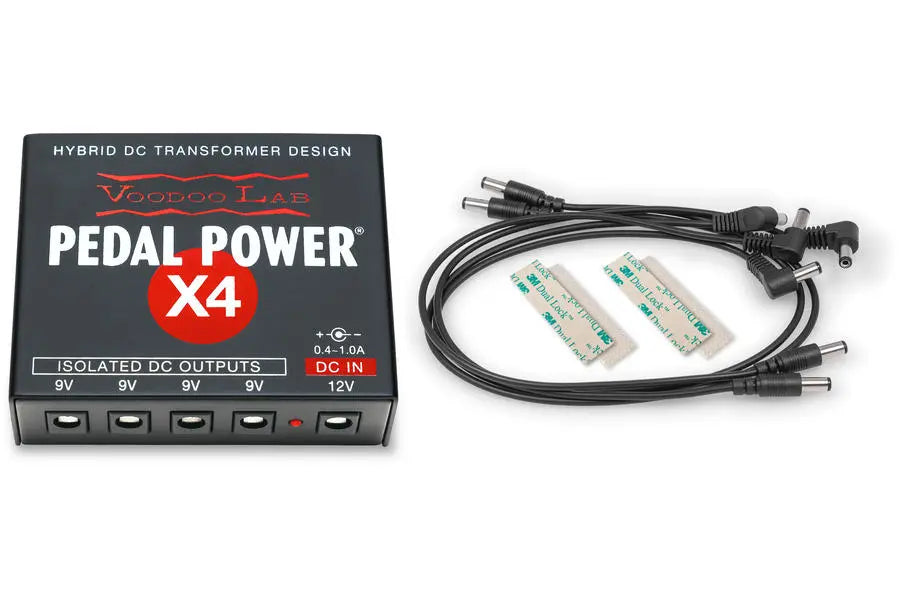 Voodoo Lab Pedal Power X4 Expander Pedal Power Supply