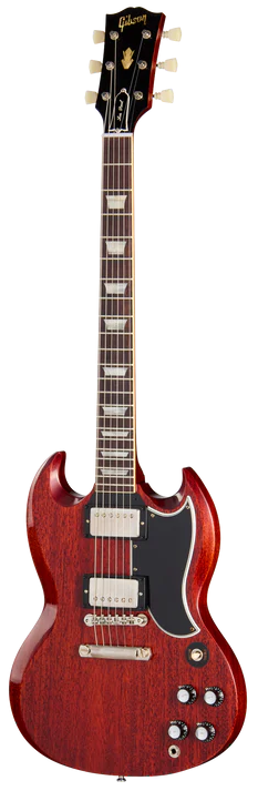 Gibson Custom 1961 Les Paul SG Standard Reissue Stop Bar - VOS Cherry Red
