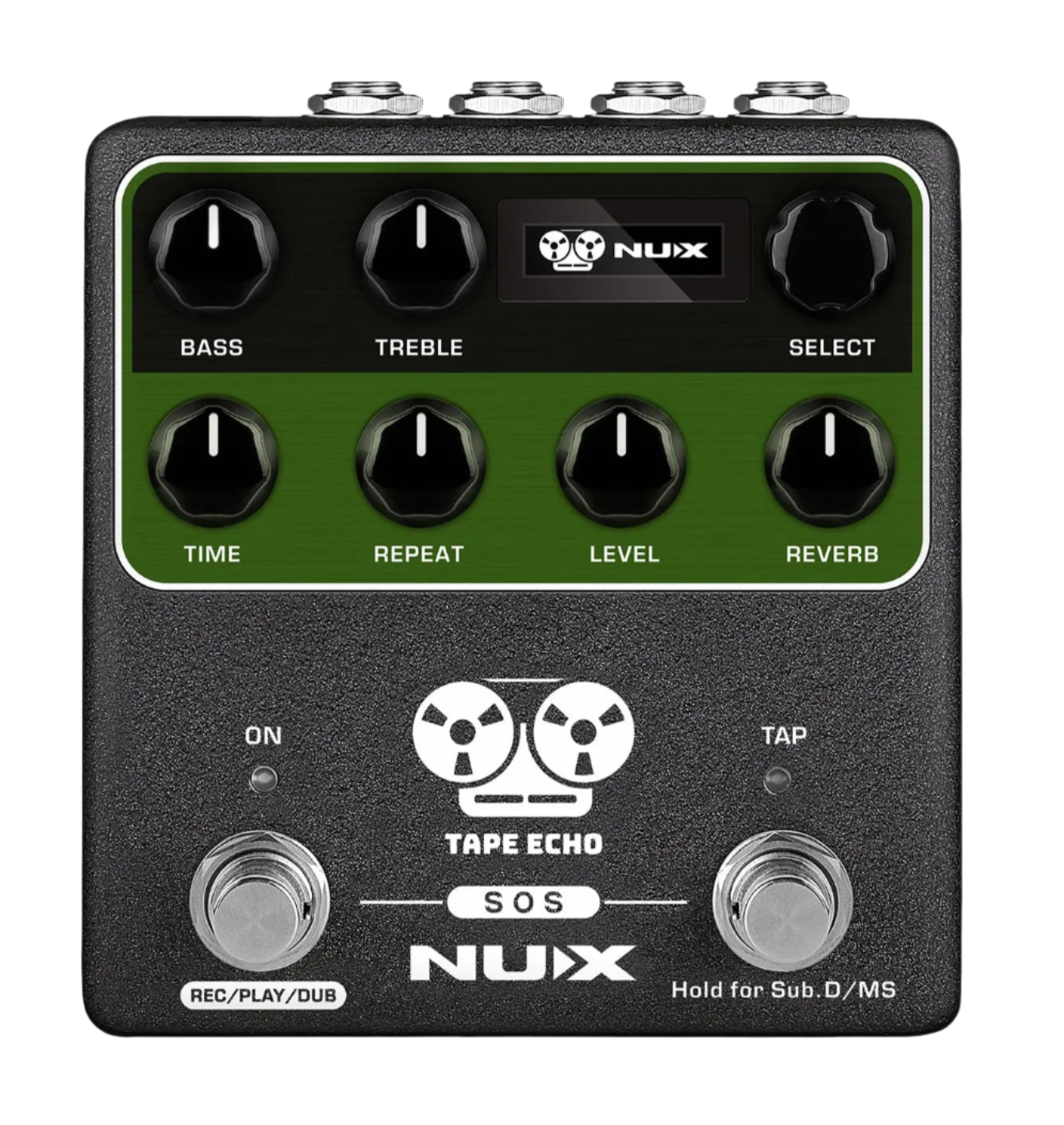 nux delay pedal NUX Tape Echo Verdugo Series Echo Delay Reverb Pedal – LaVonne Music