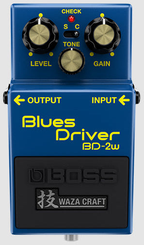 Boss BD-2w Blues Driver Waza Pedal image 0