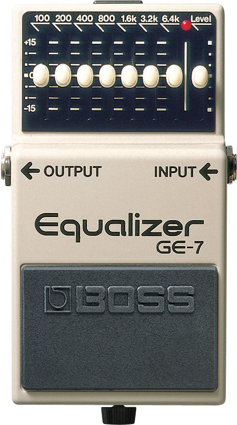 equalizer guitar pedal Boss GE-7 Graphic Equalizer – LaVonne Music