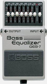 Boss GEB-7 Bass Graphic Equalizer