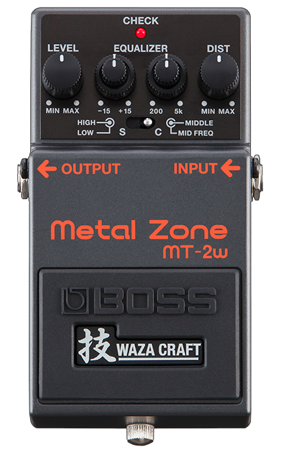 Boss MT-2W Waza Metal Zone Distortion Pedal