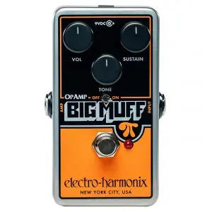 Electro_Harmonix Op Amp Big Muff Pi Fuzz / Distortion / Sustainer Pedal