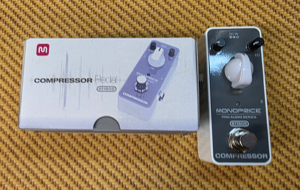 USED Monoprice Compressor Pedal - Black