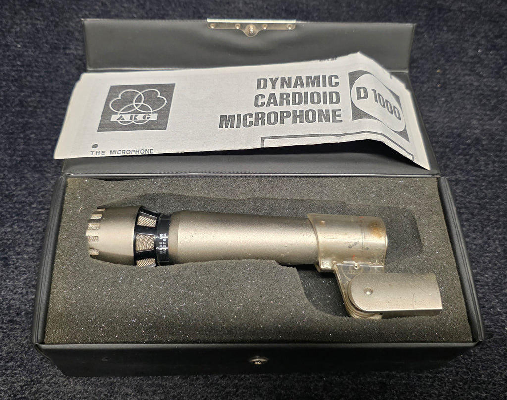 USED AKG D 1000E Dynamic Microphone