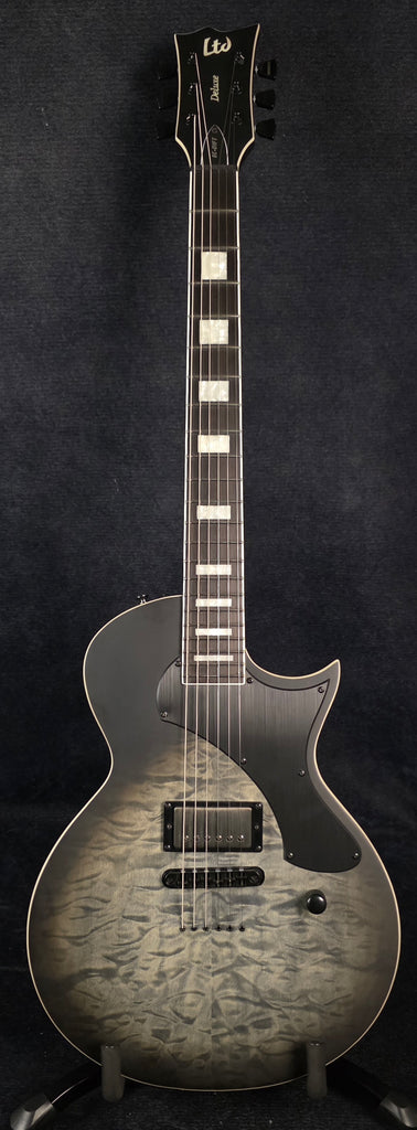 USED ESP LTD EC01FT Deluxe - Charcoal Burst