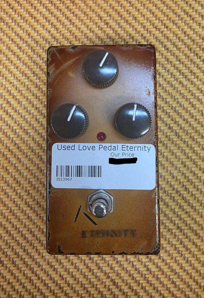 USED Lovepedal Eternity Burst Overdrive - Brown