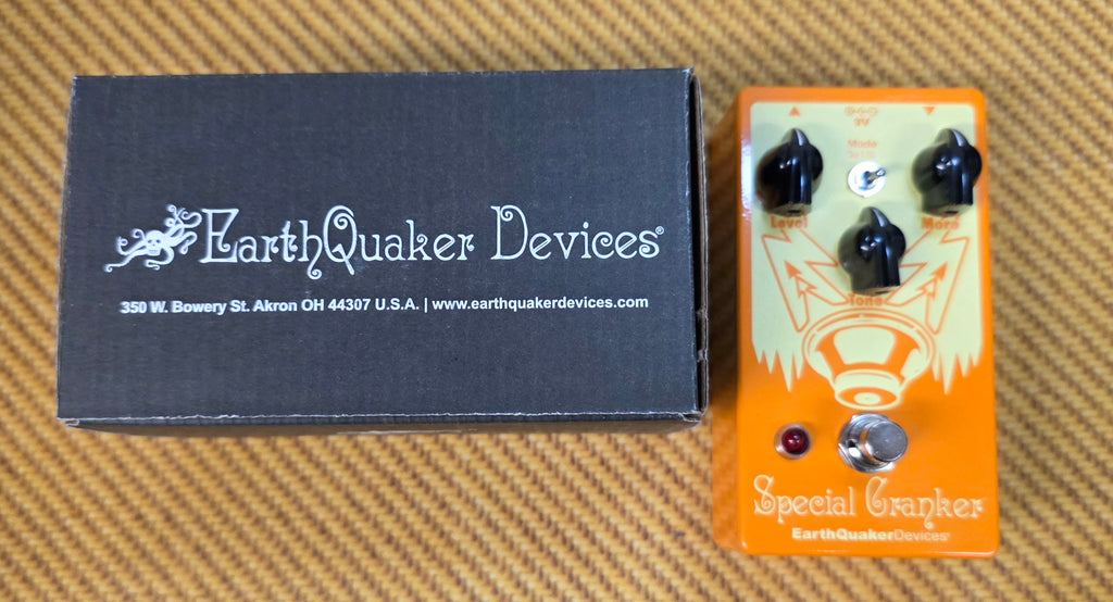 USED EarthQuaker Devices Special Cranker - White/Orange