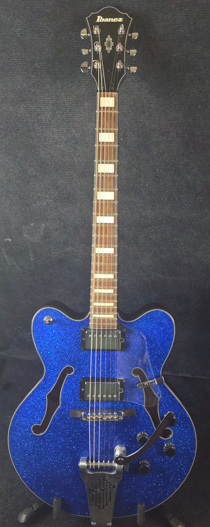 USED Ibanez AFD75T - Blue Sparkle