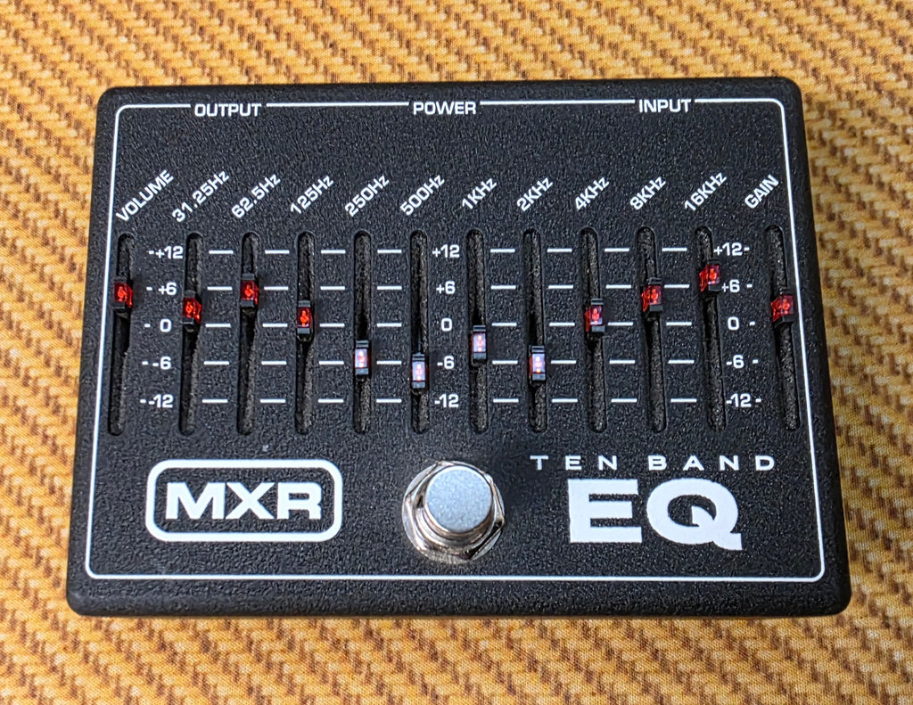 USED MXR Equalizer Pedal - Black