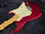 USED Fender USA Stratocaster Deluxe '98 - Crimson Red Transparent