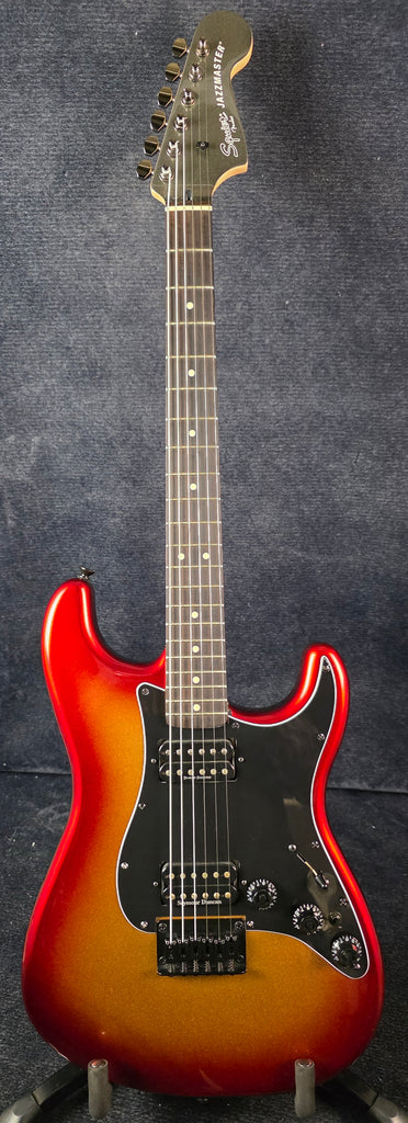 USED Squire Jazzmaster Strat - Sunset Metallic