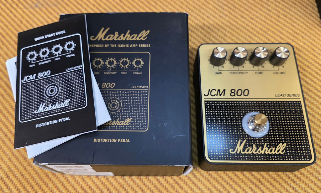 USED Marshall JCM 800 Distortion Pedal - Black
