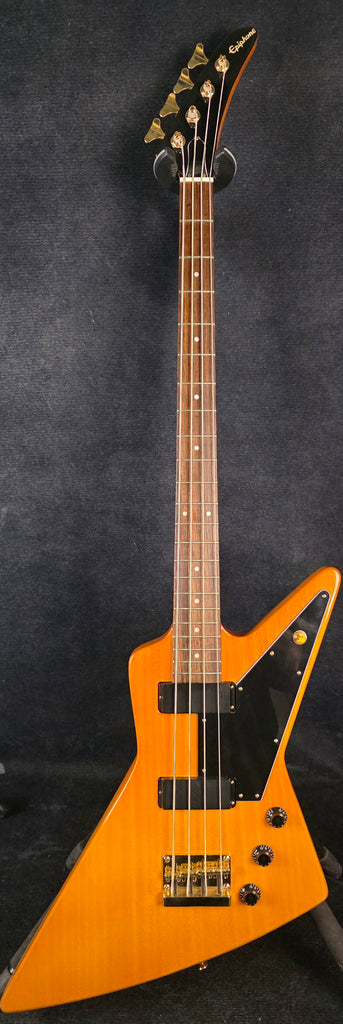 USED Epiphone Explorer Bass - Aged Natural