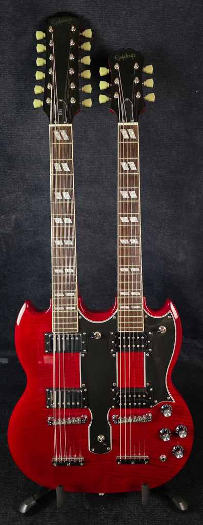 USED Epiphone SG G-1275 Double Neck - Red
