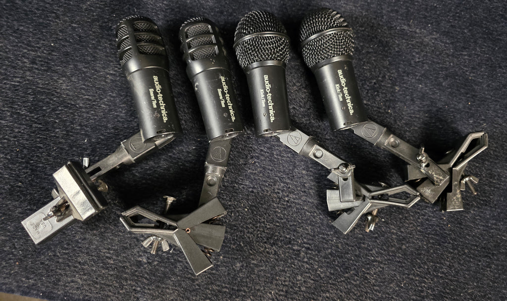 USED Audio Technica Drum Kit Dynamic Microphones