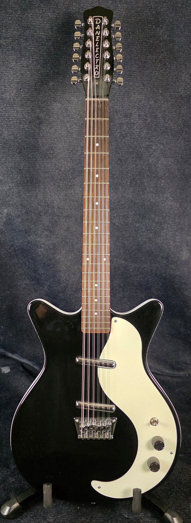 USED Danelectro DC 12 String - Black/White