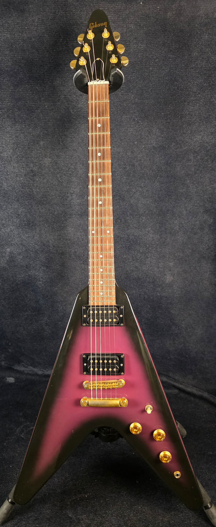 USED Gibson Flying V -  Purple Burst