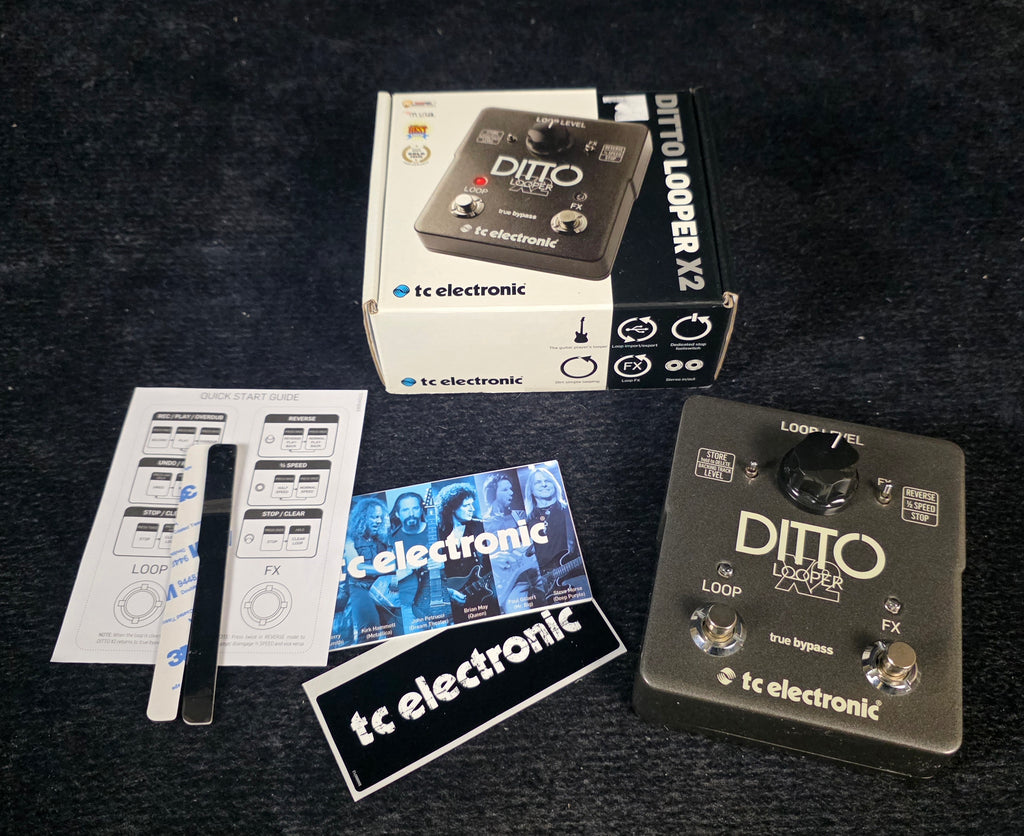 USED TC Helicon Ditto Looper x2 Pedal
