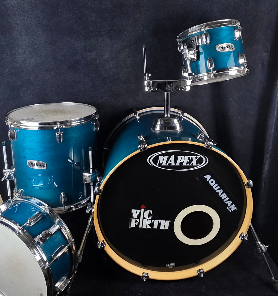 Mapex 4-Piece M Series Birch Drum Shell Pack - Teal Lacquer