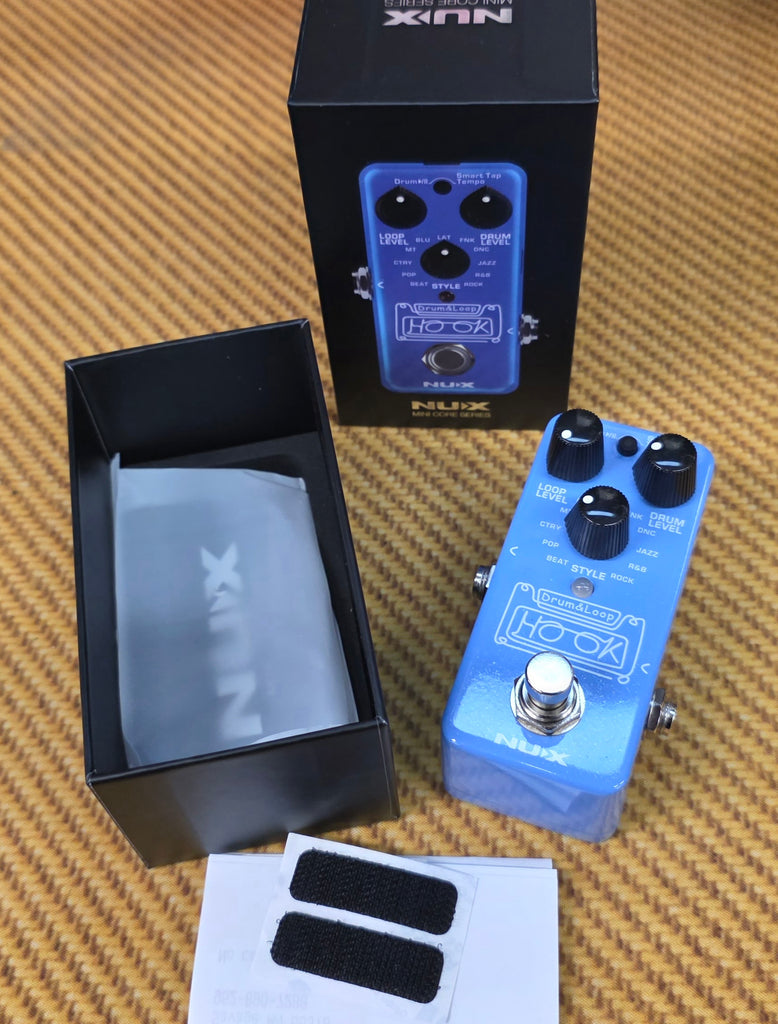 USED NUX NDL 3 Hook Drum & Loop Guitar Pedal