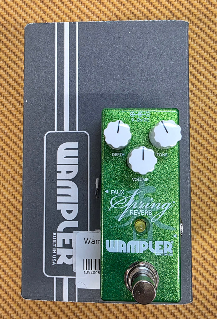 USED Wampler Spring Reverb - Green