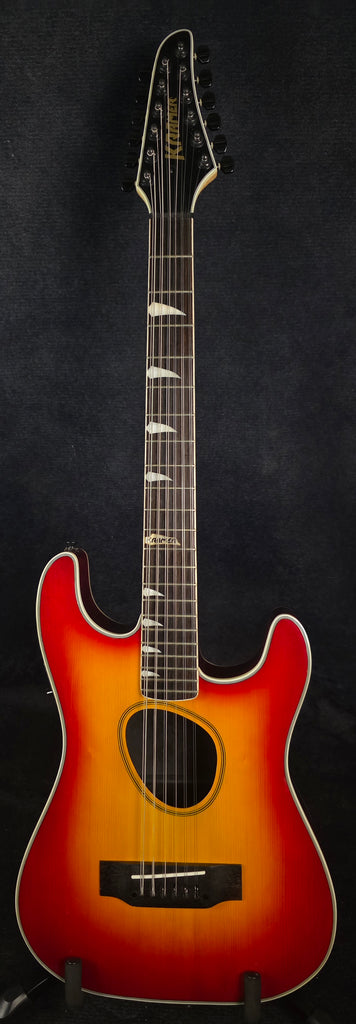USED Kramer Ferrington Acoustic/Electric 12 String - Cherry Burst