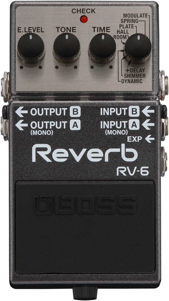 Boss RV-6 Reverb Pedal – LaVonne Music